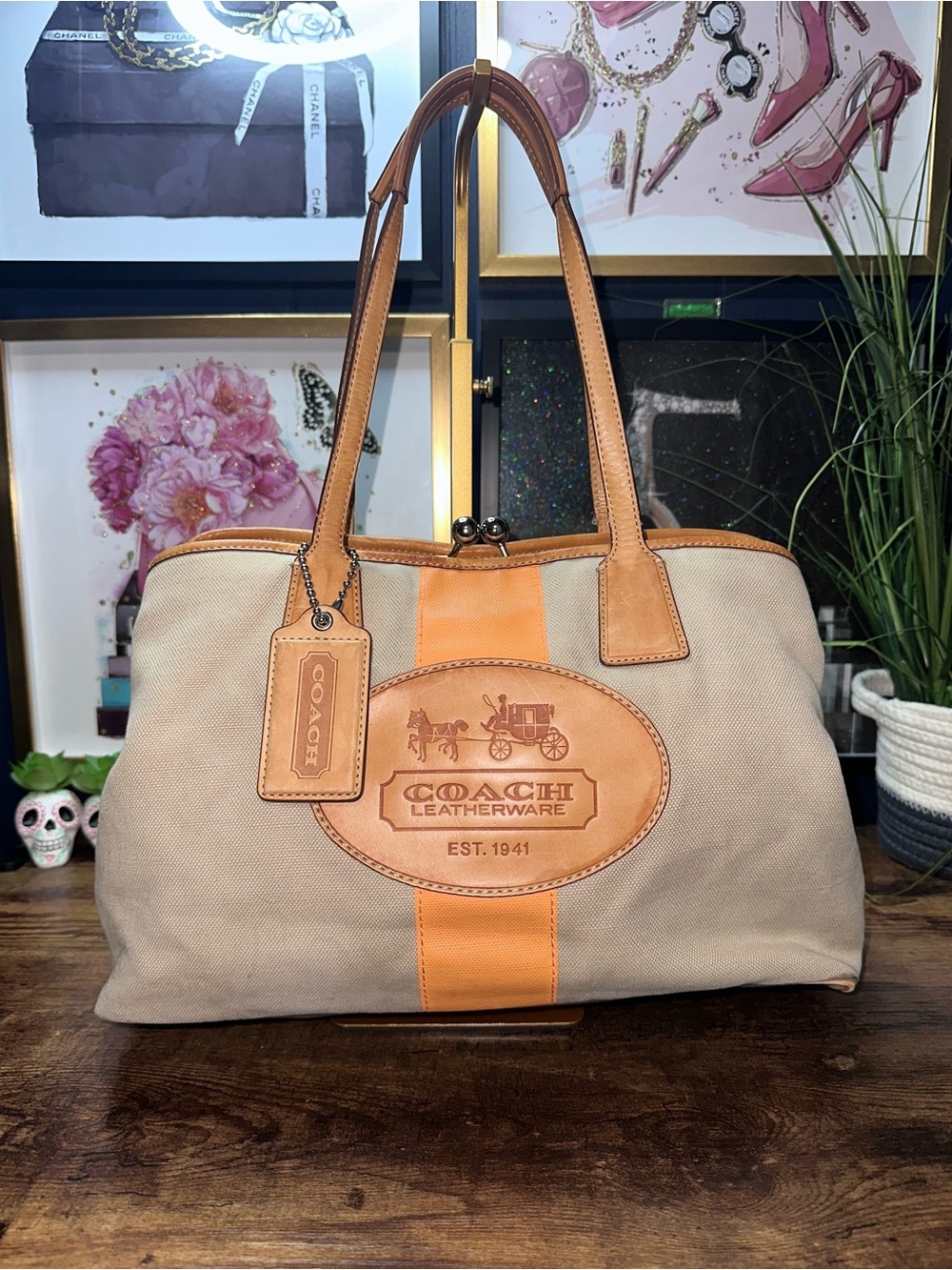 2008 Hamptons Logo Canvas 10th-anniversary archive series